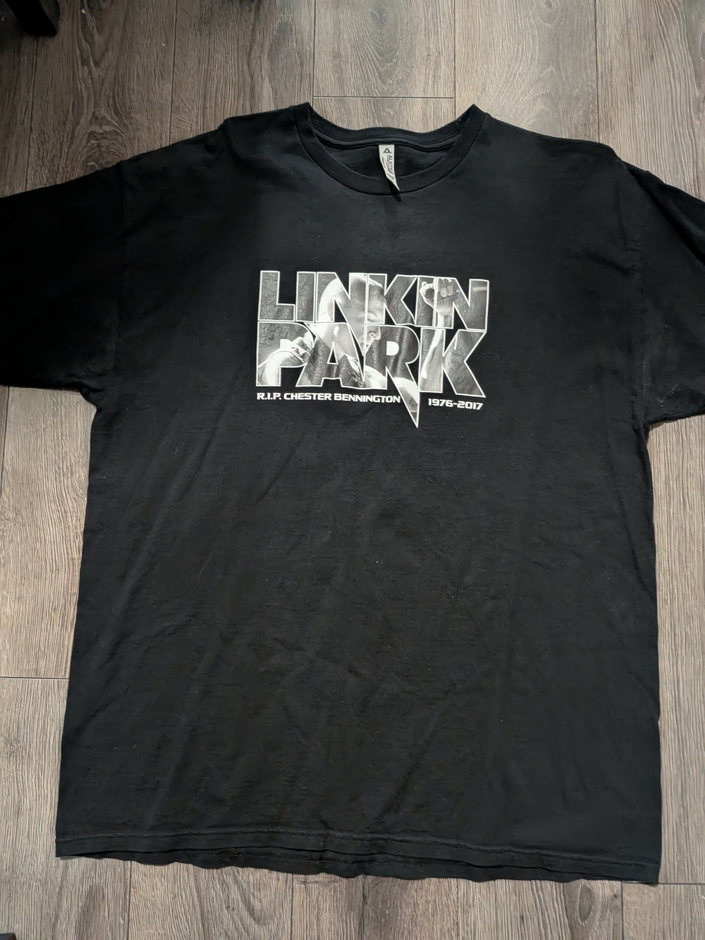 Linkin Park Chester Bennington Memorial Shirt Short Sleeve Graphic Tee Xl